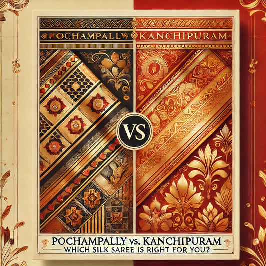 Pochampally vs. Kanchipuram: Which Silk Saree Is Right for You?