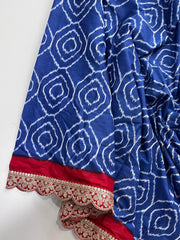 Cotton Saree With Elegant Kalamkari Print All over