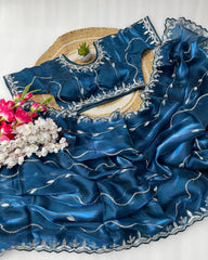 Pure Soft Jimmy Choo Silk Saree