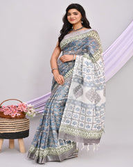 Linen Cotton Sarees