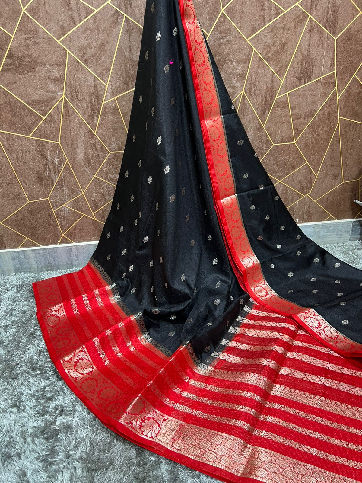 Semi Katan Silk Sarees