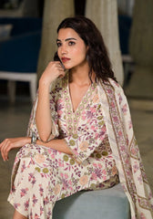 Floral printed chudidhar