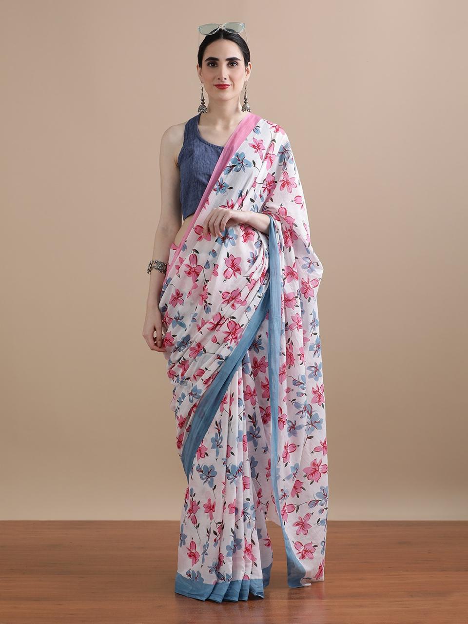Mul cotton sarees