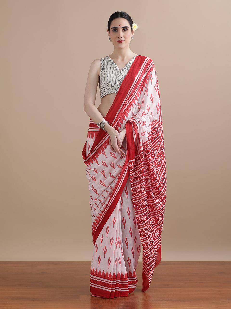Mul cotton sarees