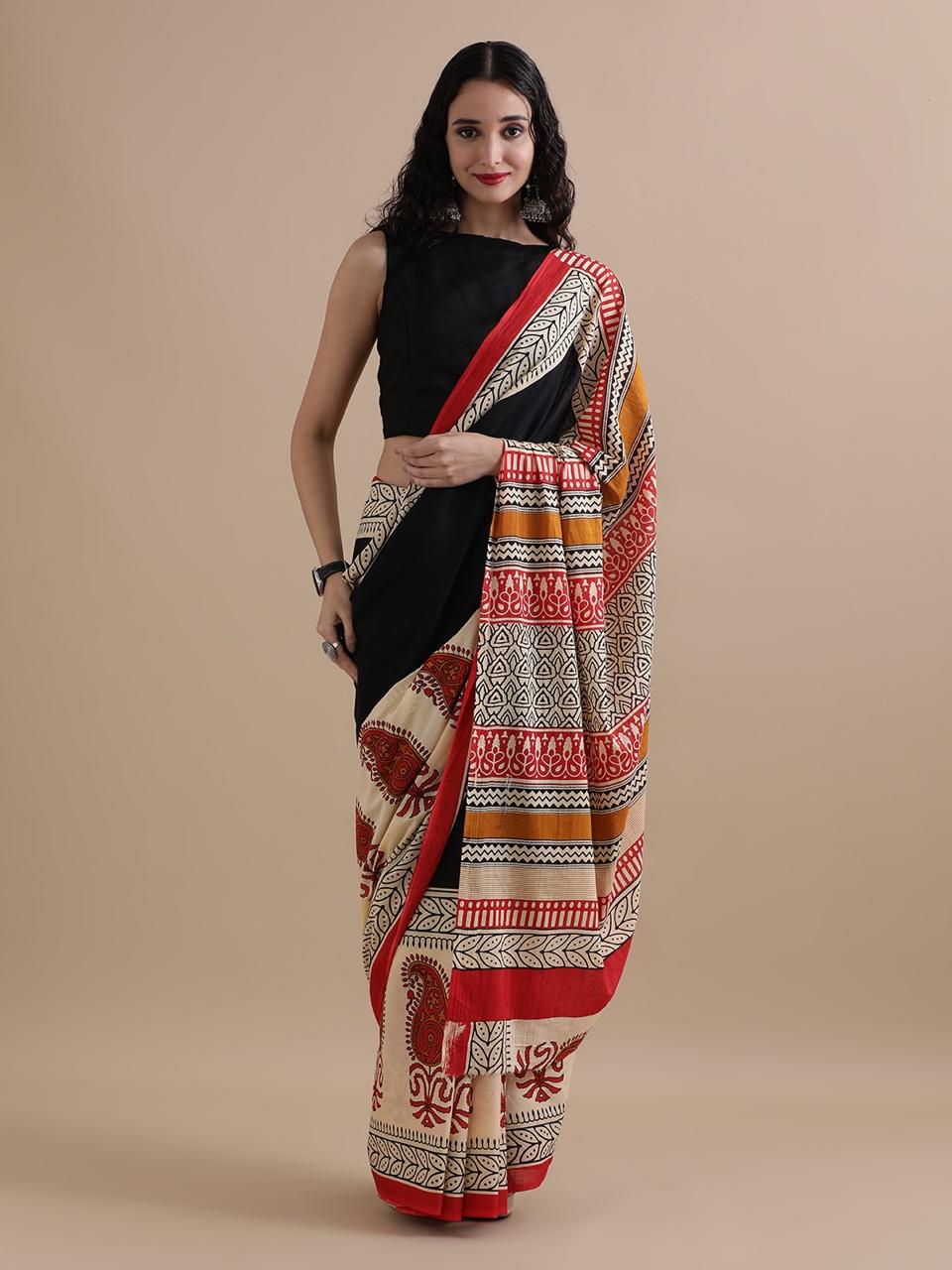 Mul cotton sarees
