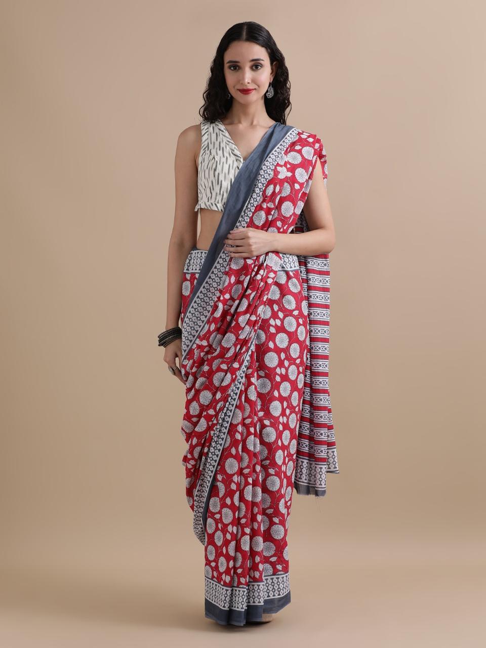 Mul cotton sarees