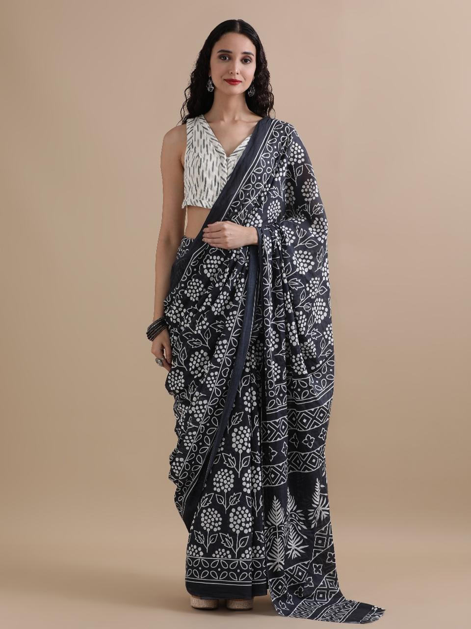 Mul cotton sarees