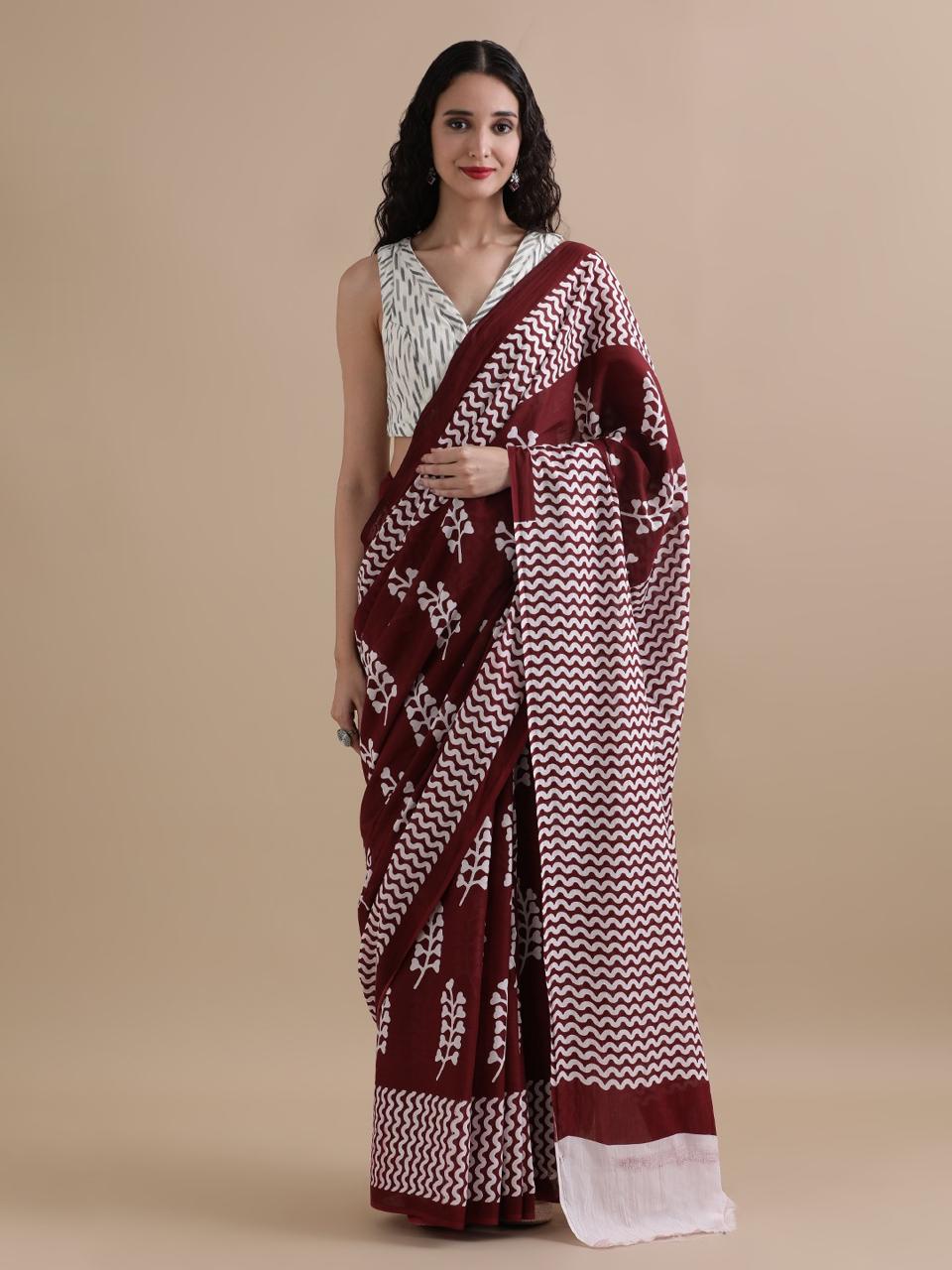 Mul cotton sarees
