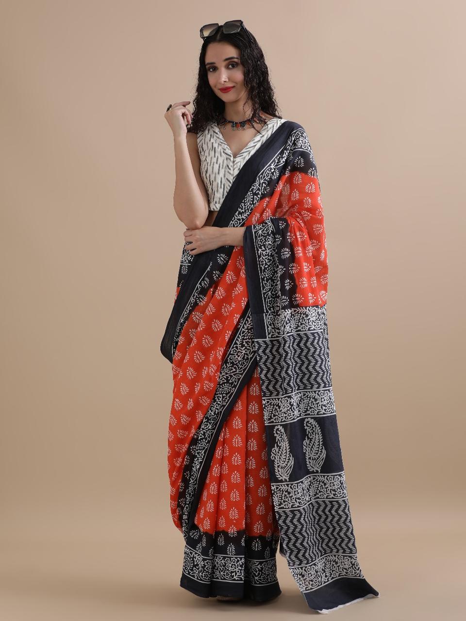 Mul cotton sarees