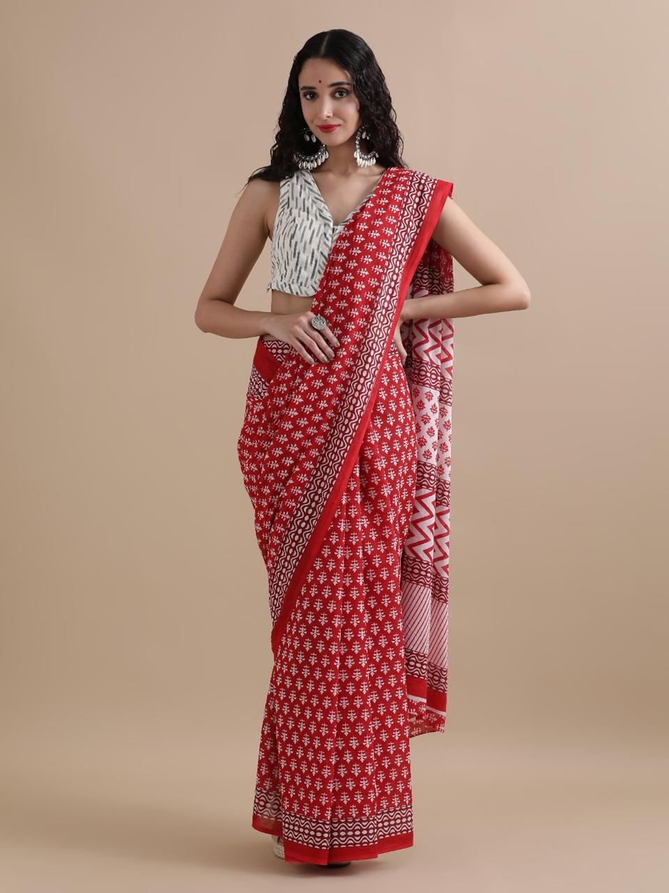 Mul cotton sarees