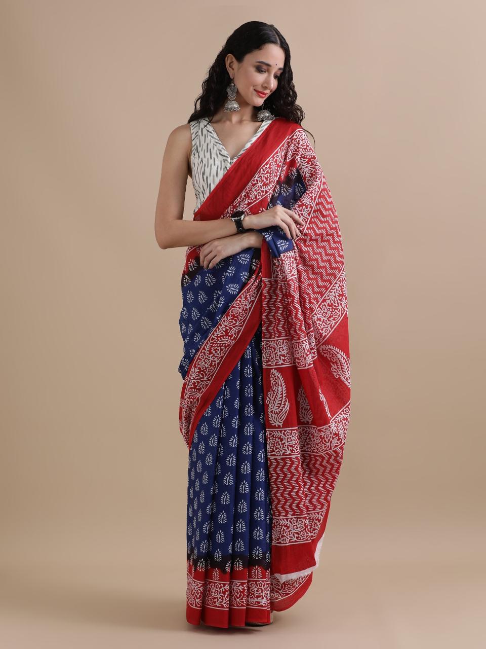 Mul cotton sarees