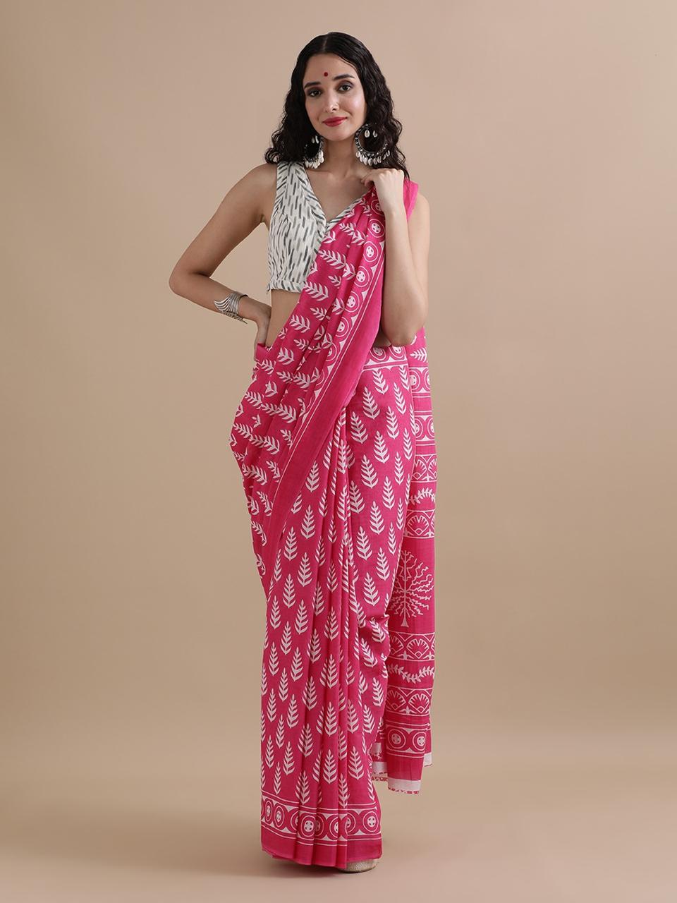 Mul cotton sarees