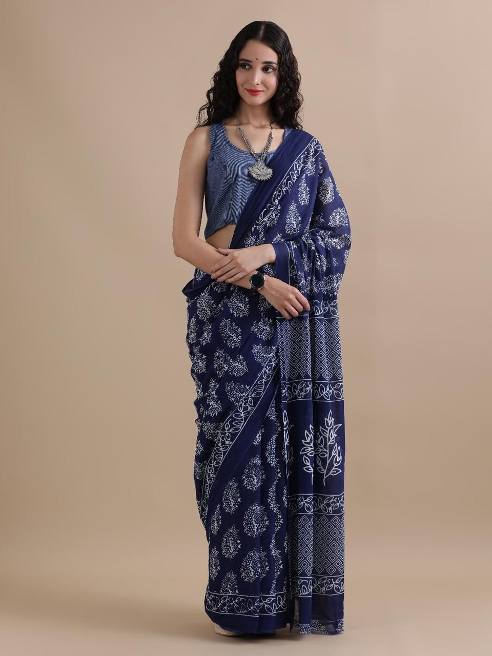 Mul cotton sarees