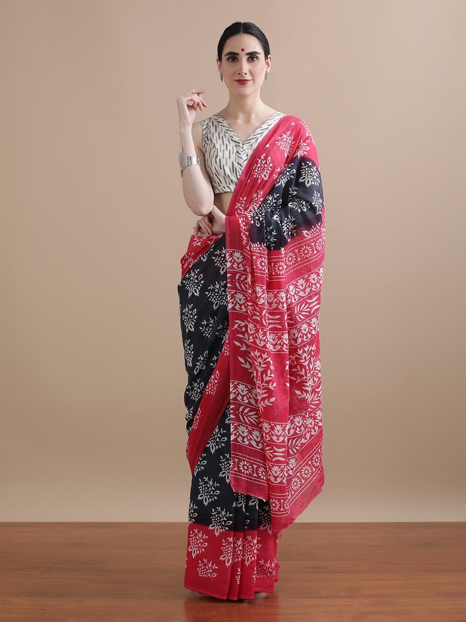 Mul cotton sarees