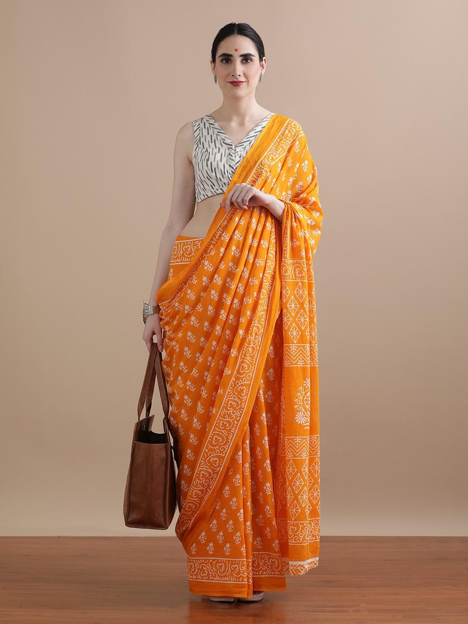 Mul cotton sarees