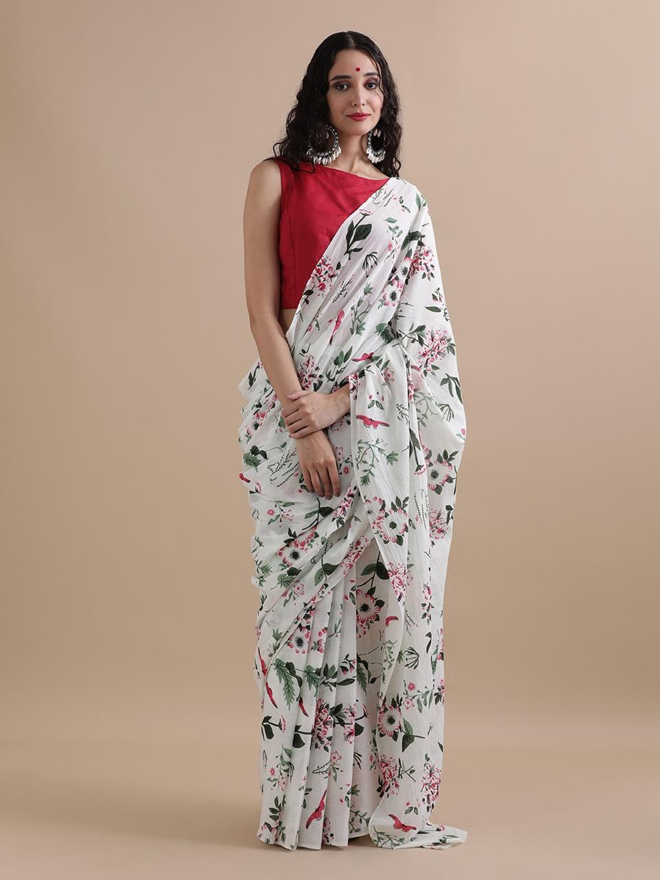 Mul cotton sarees