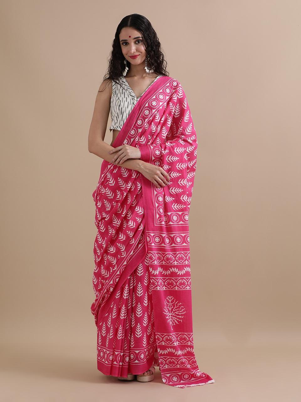 Mul cotton sarees