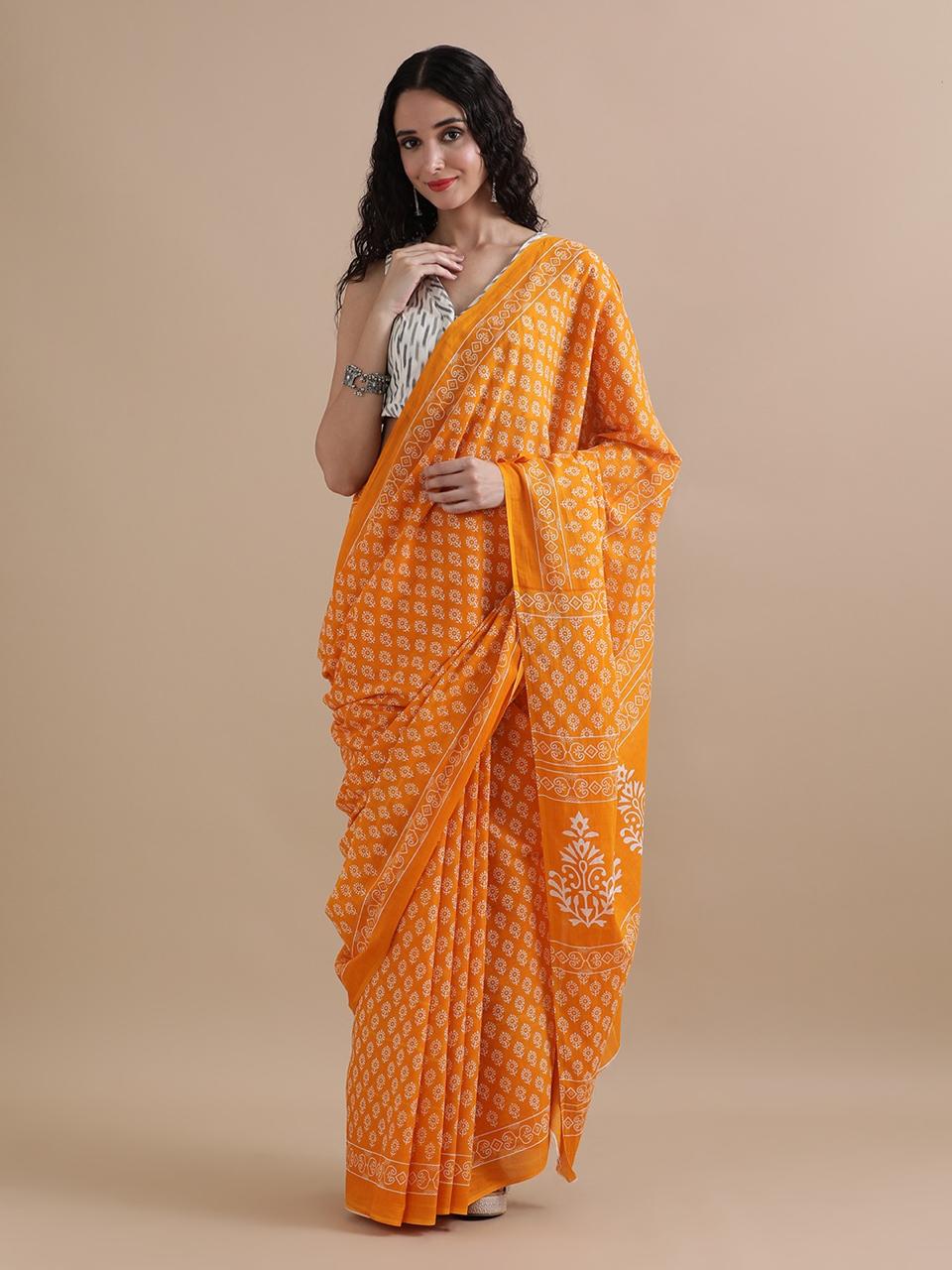 Mul cotton sarees