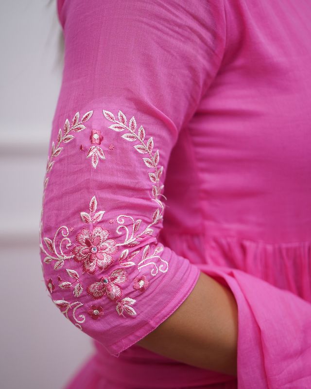 Anarkali cut salwar kameez