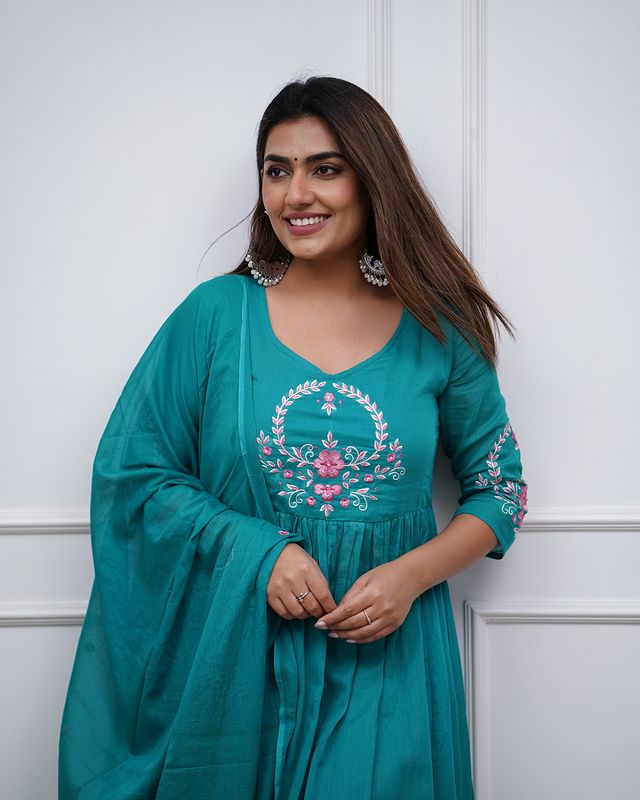 Anarkali cut salwar kameez