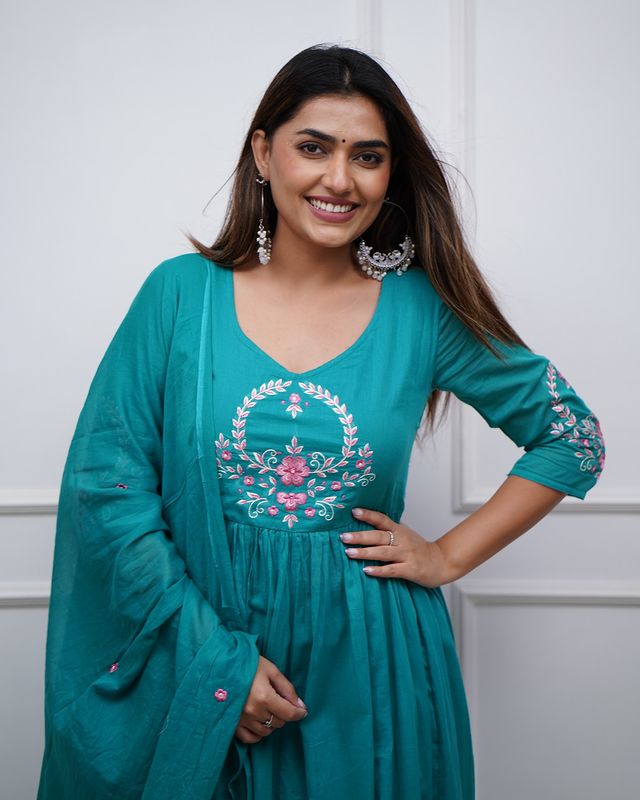 Anarkali cut salwar kameez
