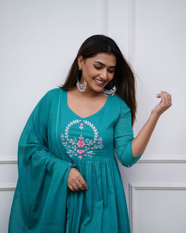 Anarkali cut salwar kameez