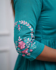 Anarkali cut salwar kameez