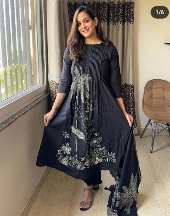 Black salwar set