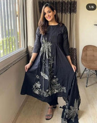 Black salwar set
