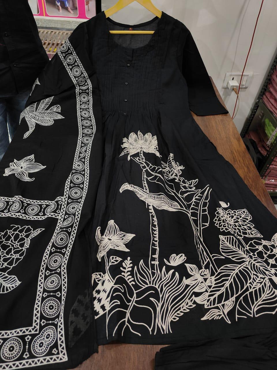 Black salwar set