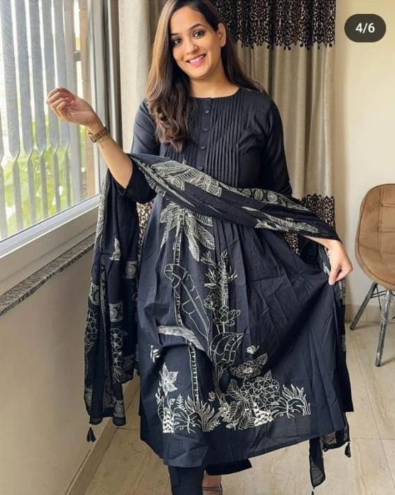 Black salwar set