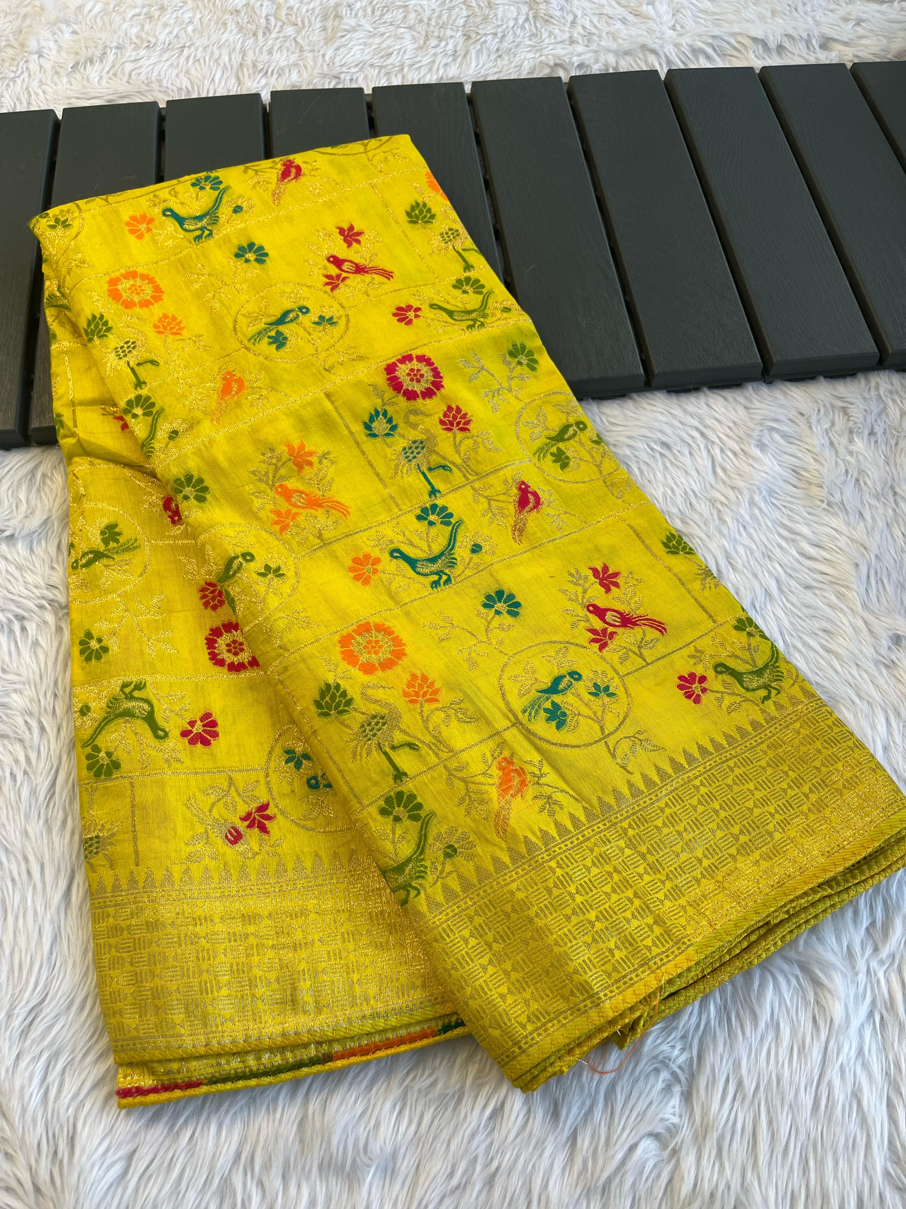 Soft munga tussar silk sarees
