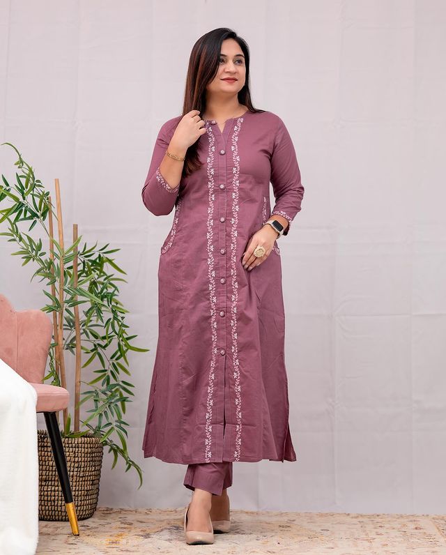 Co- ord sets with embroidery