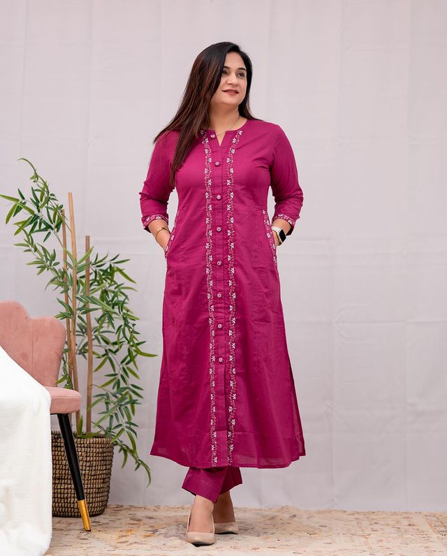 Co- ord sets with embroidery