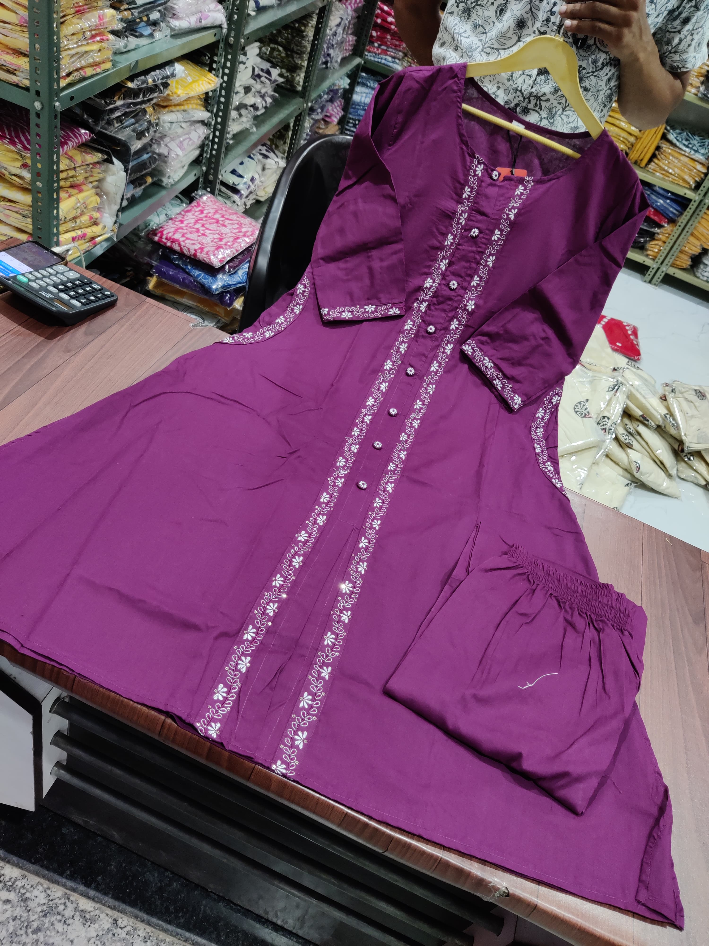 Co- ord sets with embroidery
