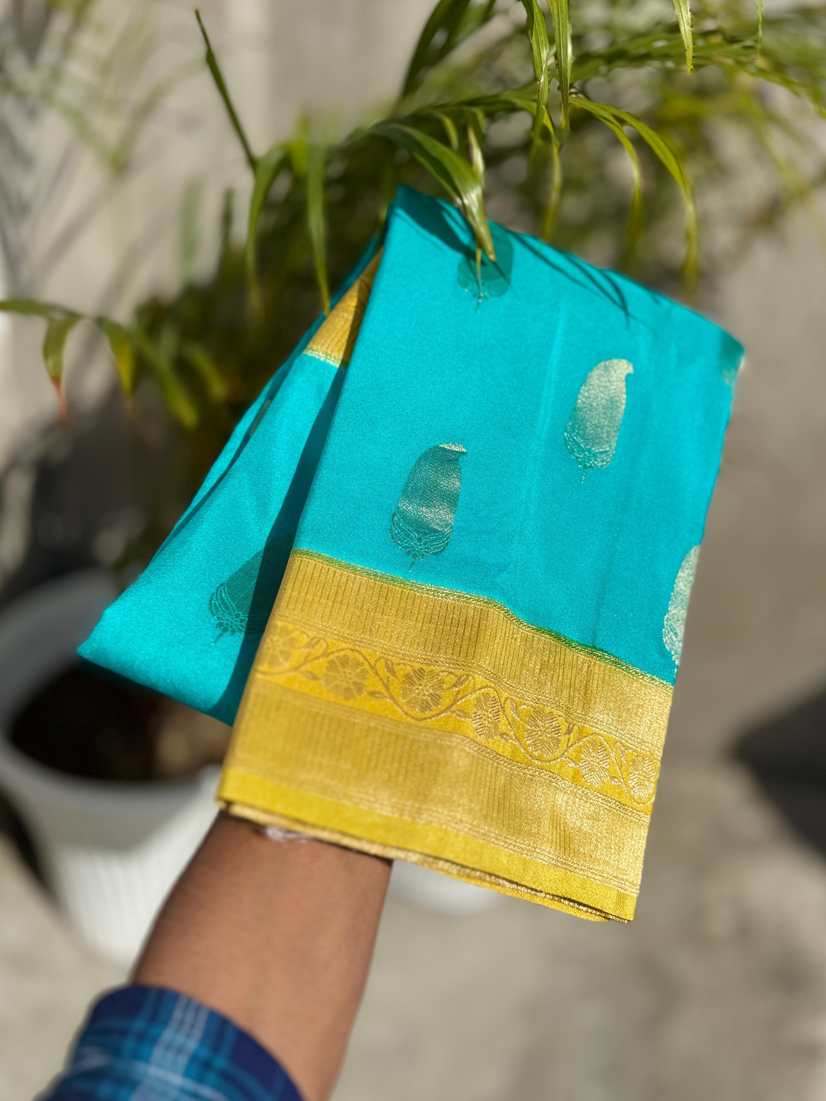 Georgette silk sarees