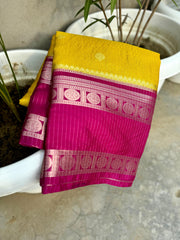 Banarasi handloom warm silk fabric saree