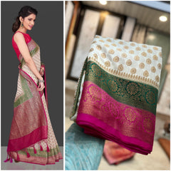 Banarasi semi georgette sarees