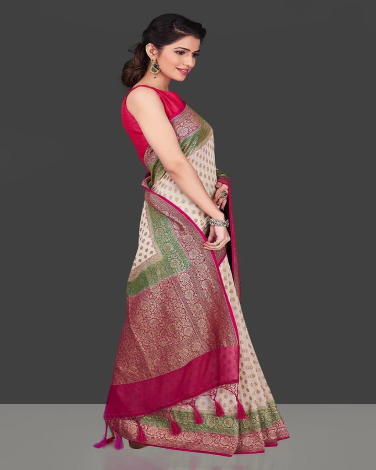 Banarasi semi georgette sarees