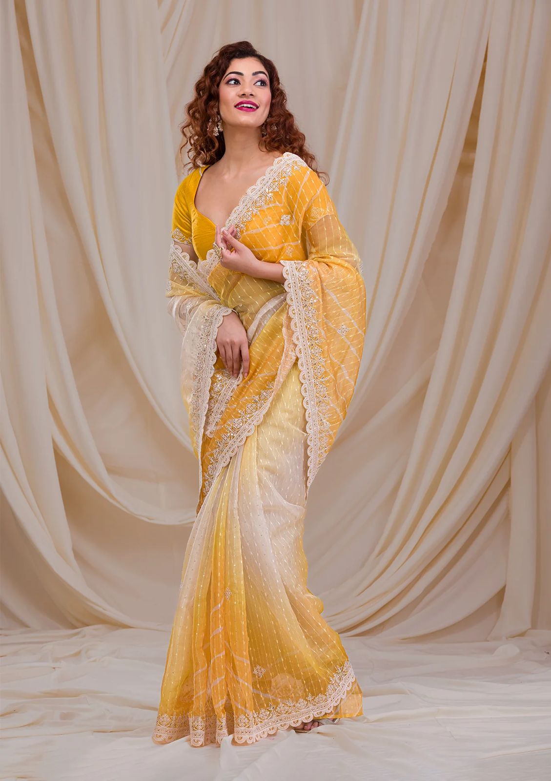 Organza Saree