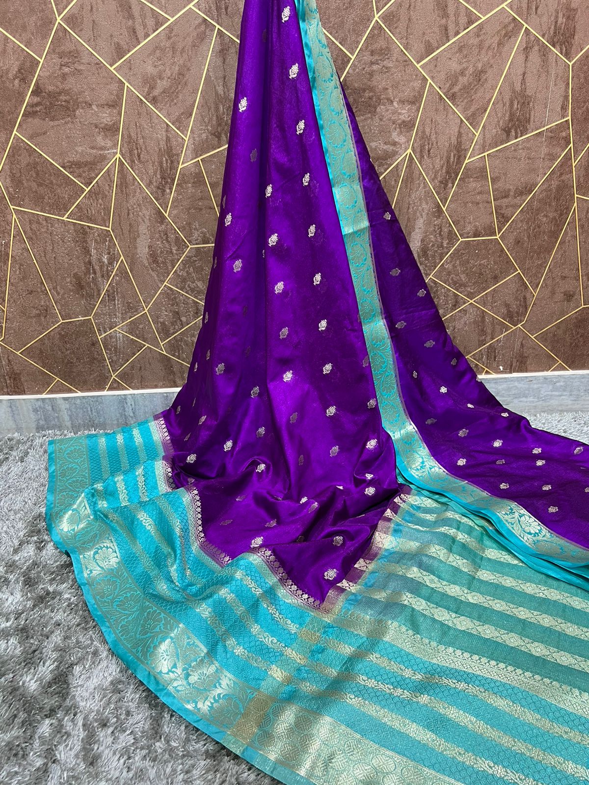 Semi Katan Silk Sarees