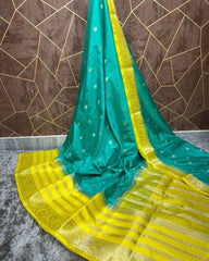 Semi Katan Silk Sarees