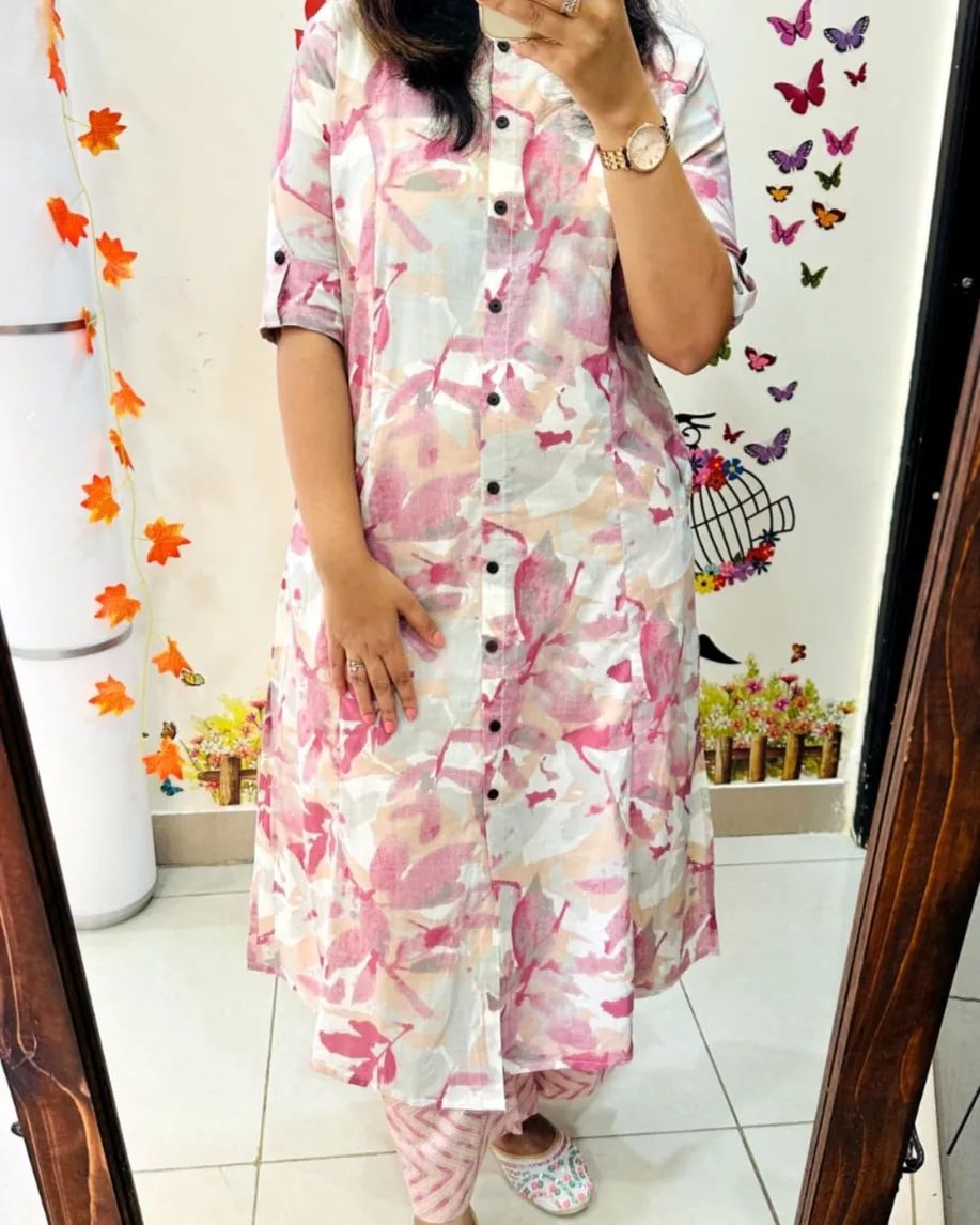 Cotton Kurti palazzo set