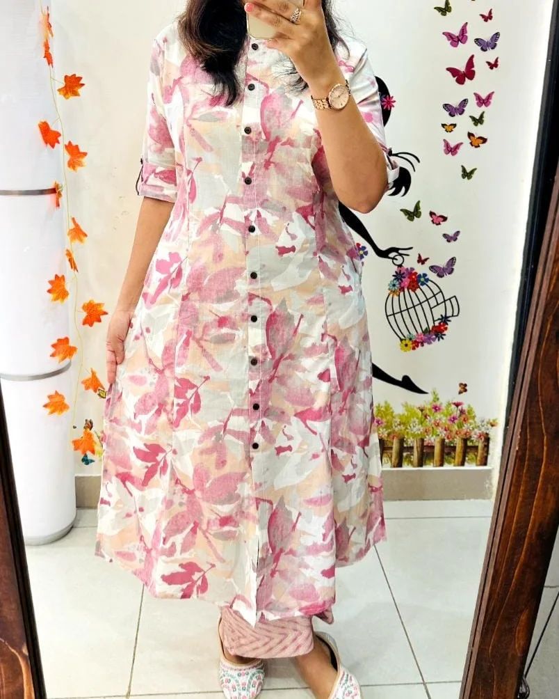 Cotton Kurti palazzo set