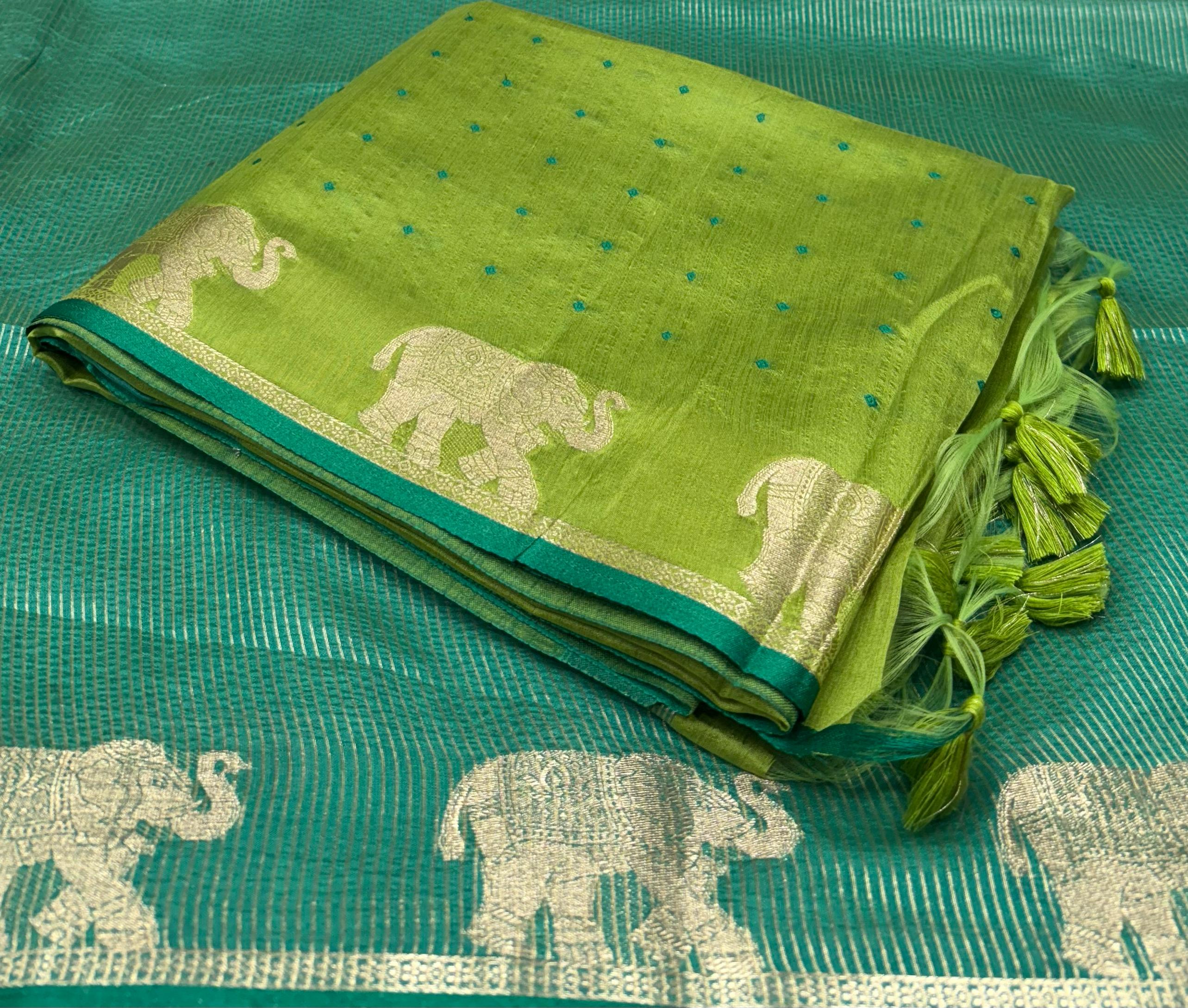 Bandhani silk sarees