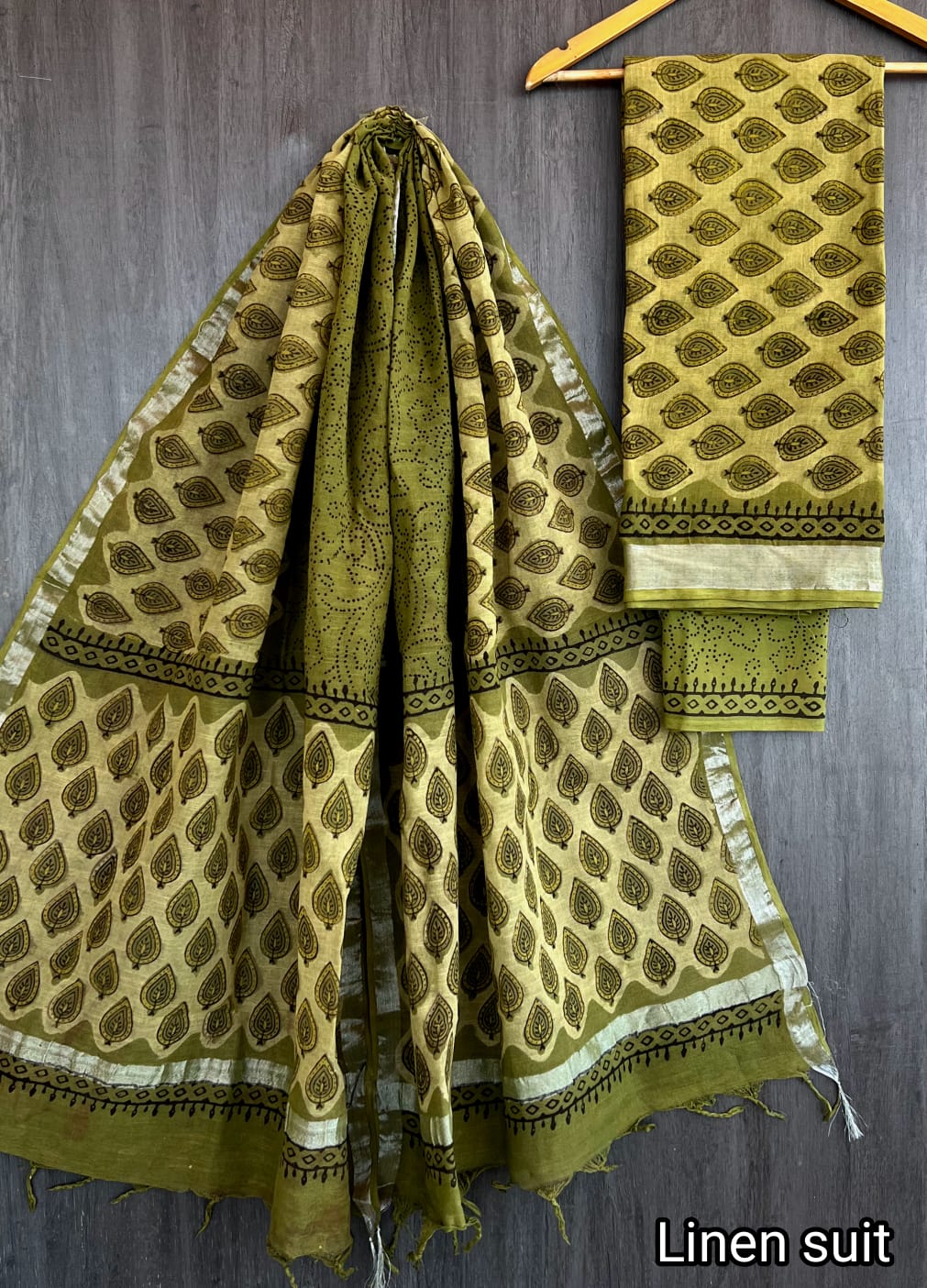 Pure linen salwar material