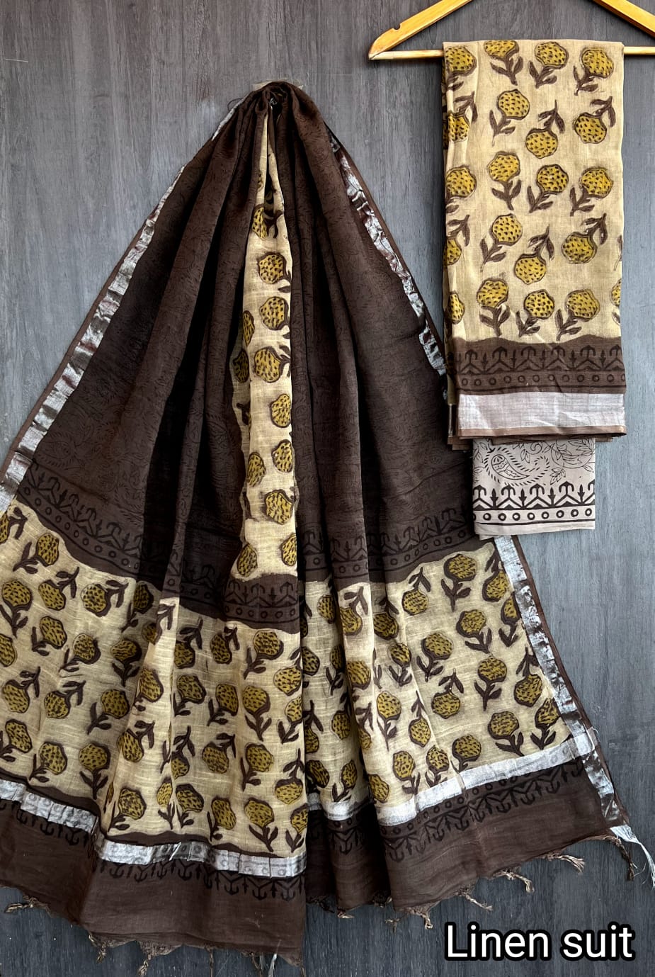 Pure linen salwar material