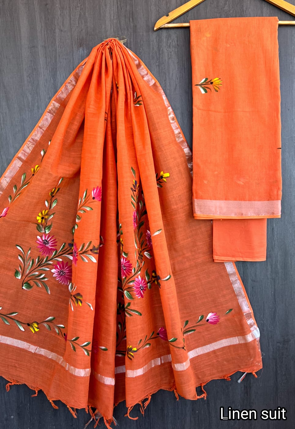 Pure linen salwar material