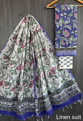 Pure linen salwar material