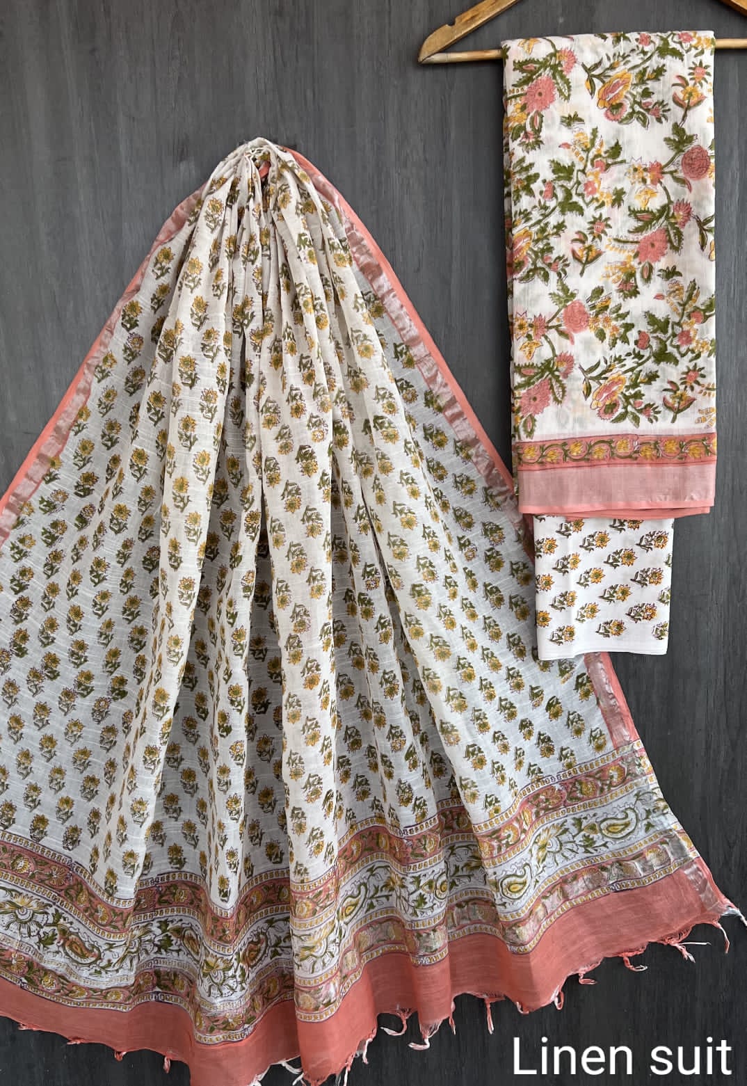 Pure linen salwar material